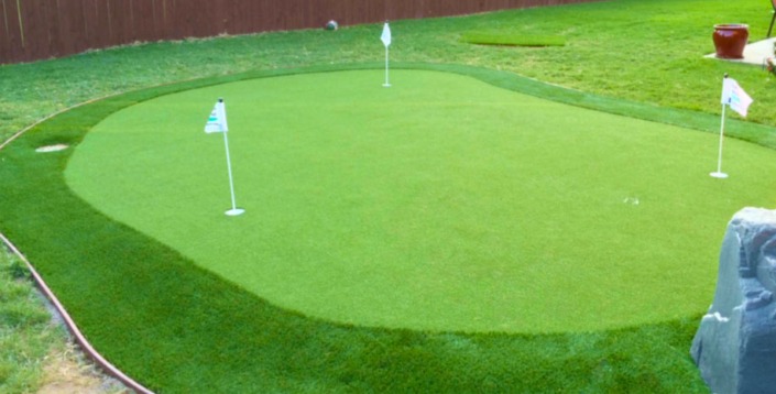Synthetic Putting Green Installation