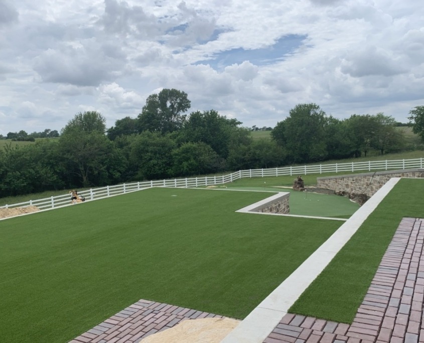 Artificial Putting Green Installation in Rochester, MN