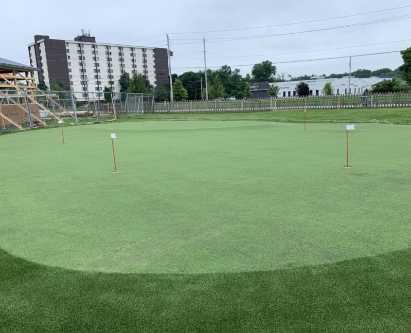 Artificial Putting Green Installation in Indianapolis, IN
